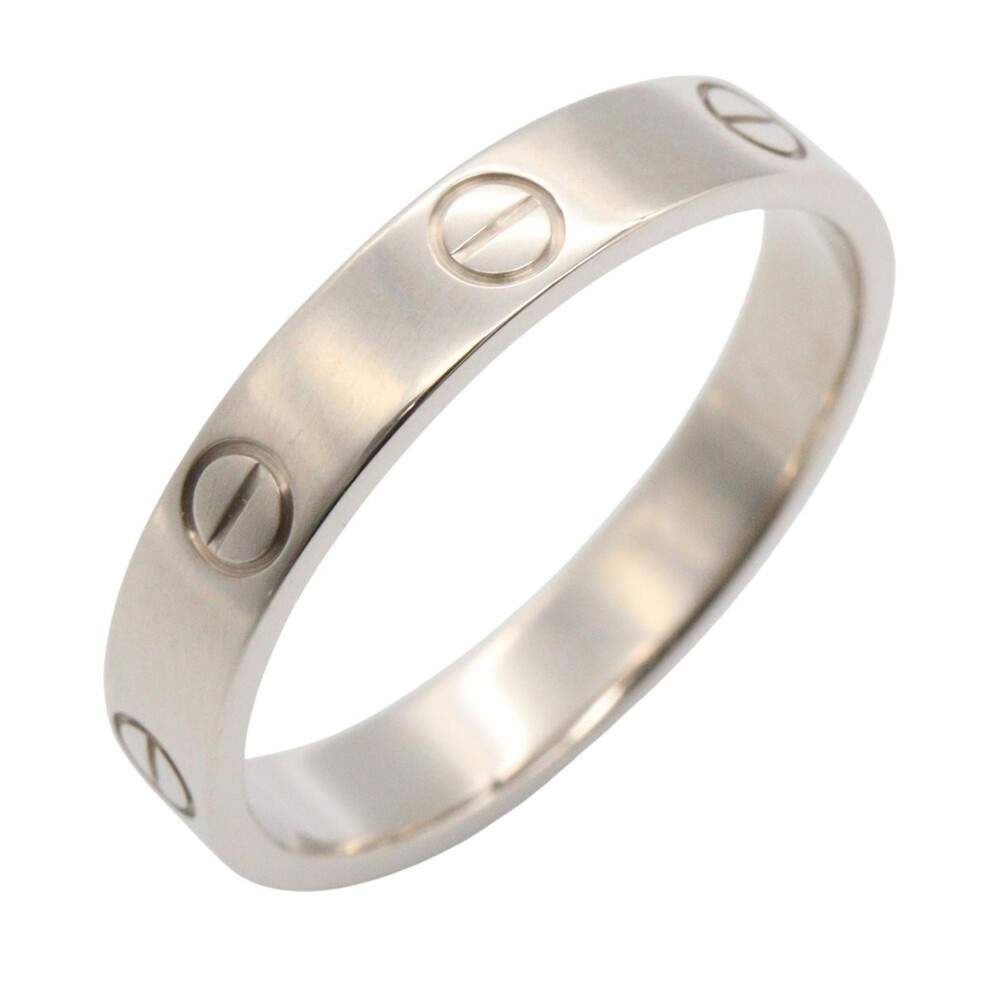Cartier Mini Love Ring 18Kwg White Gold #309596C13B